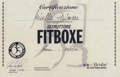 Certificazione di istruttore FITBOXE